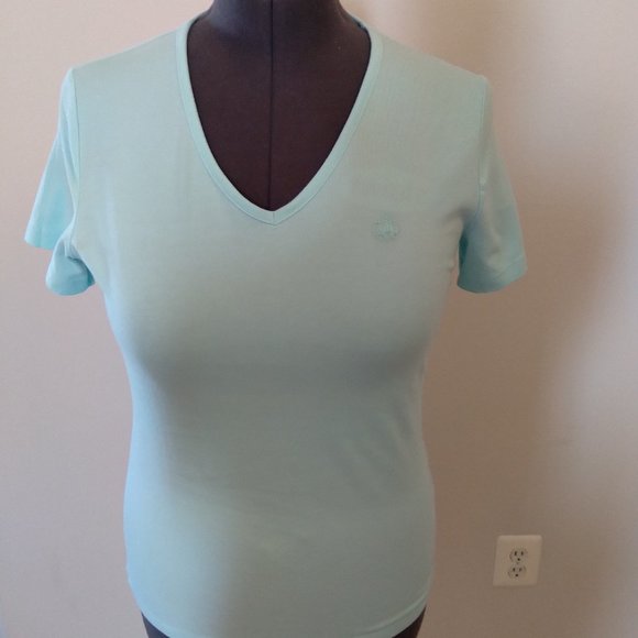 Brooks Brothers Cotton V-Neck T-Shirts (2) - Picture 1 of 5